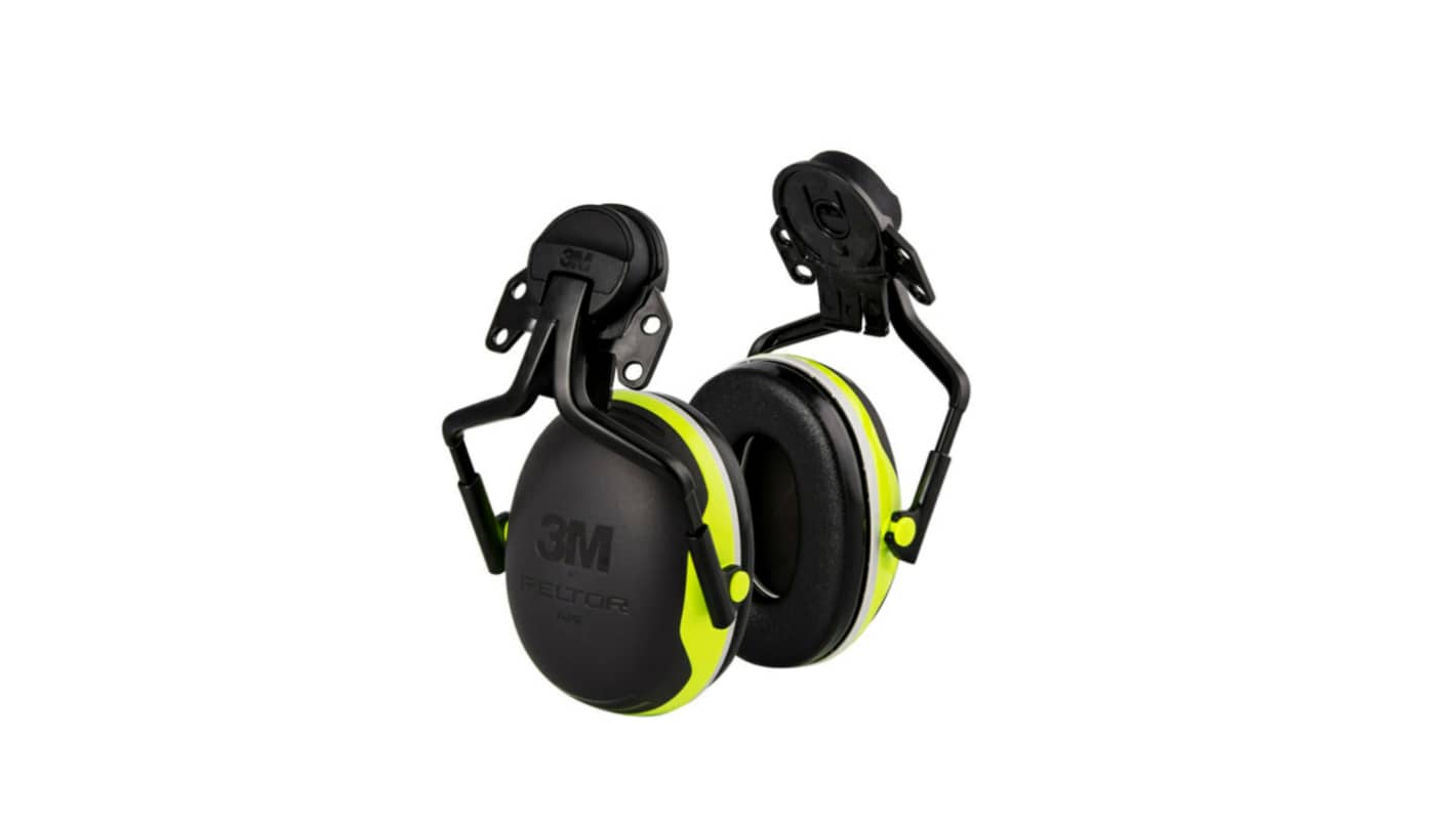 3M 7100095550 Wireless Listen Only Ear Defender with Headband, 32dB, Green, Noise Cancelling Microphone