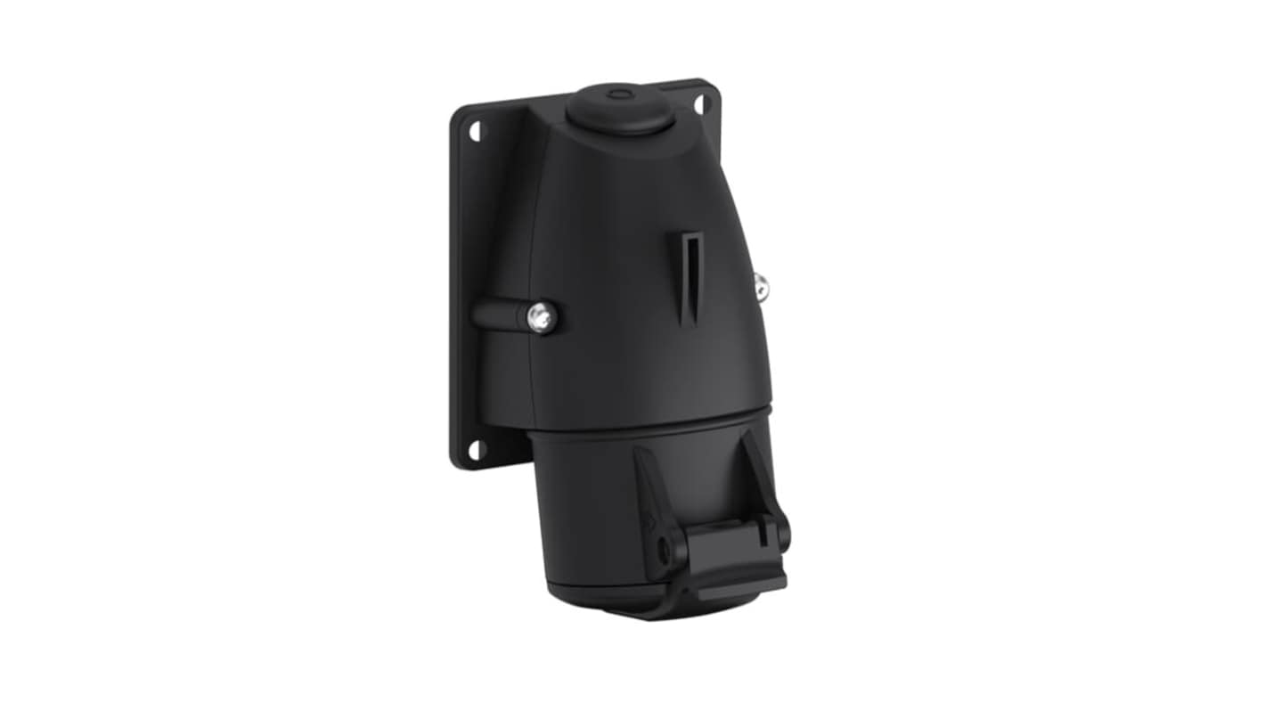 Connettore di alimentazione industriale Amphenol Industrial 2CMA1, 3P+N+E, 16A, Montaggio a muro