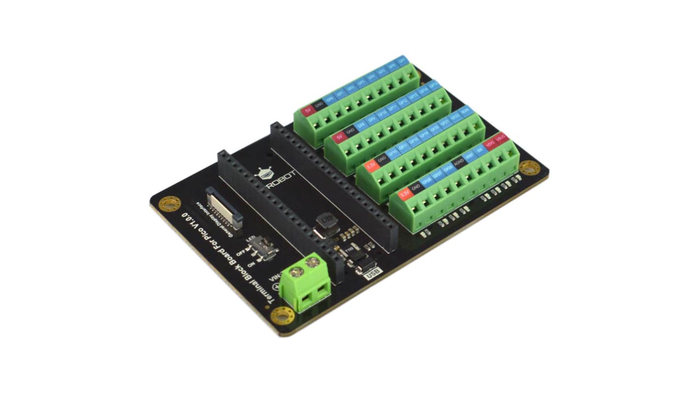 DFRobot 树莓派V1.0.0, 接线板屏蔽, DFR0924处理器