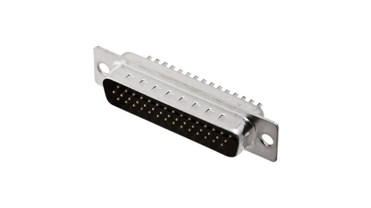 Encitech Connectors D-subコネクタコンタクト 2101-0300シリーズ プラグ ニッケルの上に金めっき