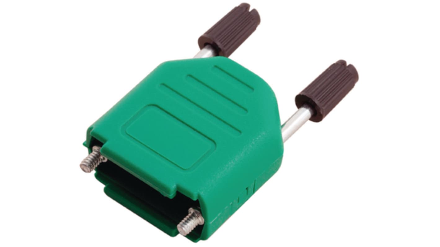 Encitech Connectors DPPK-SLIM Series Plastic D Sub Backshell, 15 Way