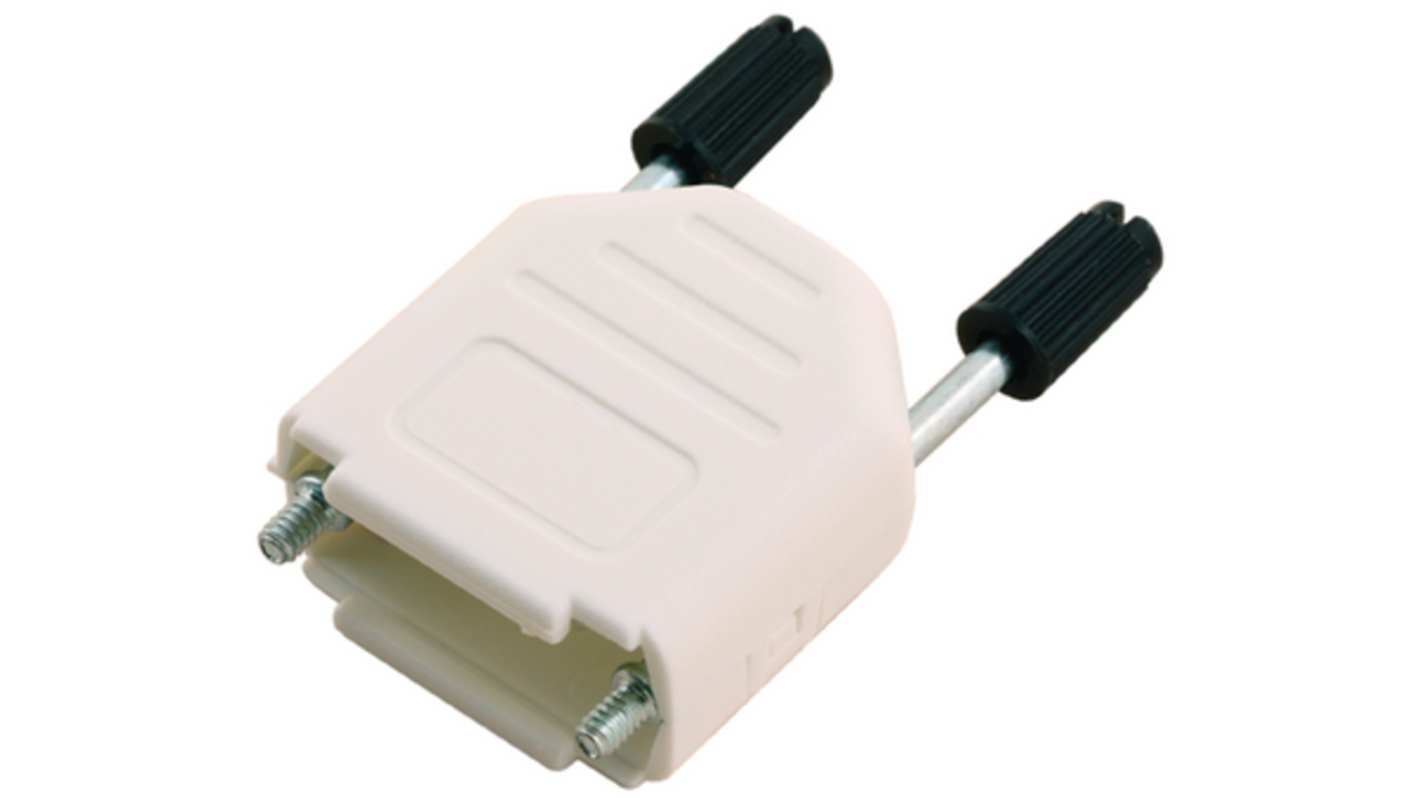 Encitech Connectors DPPK-SLIM Series Plastic D Sub Backshell, 9 Way