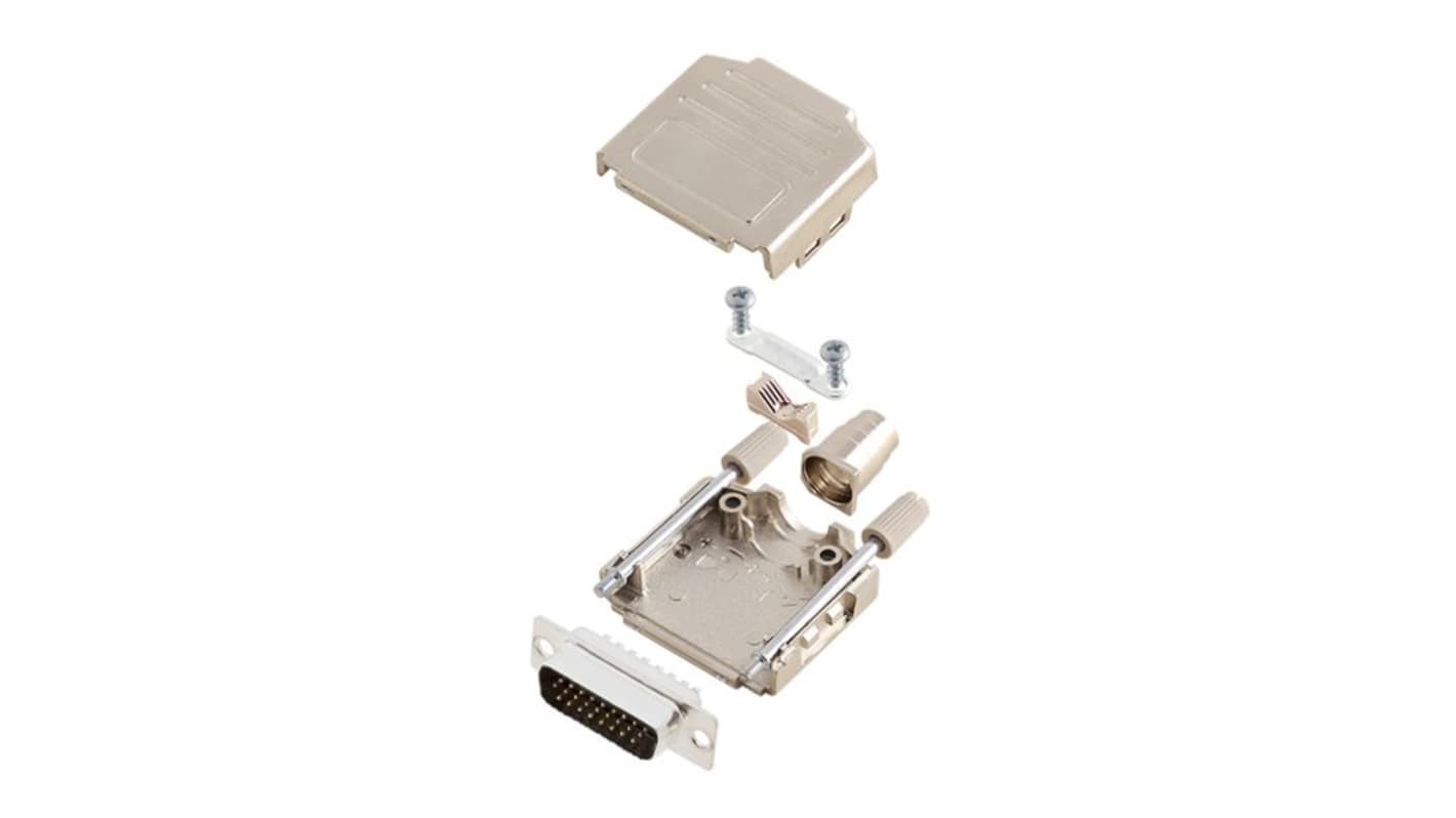 Encitech Connectors, 6355 Series D Sub Hoods For Use With For Cable