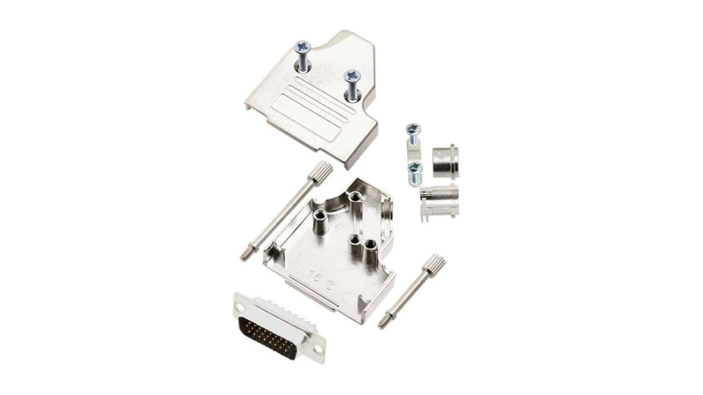 Encitech Connectors, 6355 Series D Sub Hoods For Use With For Cable