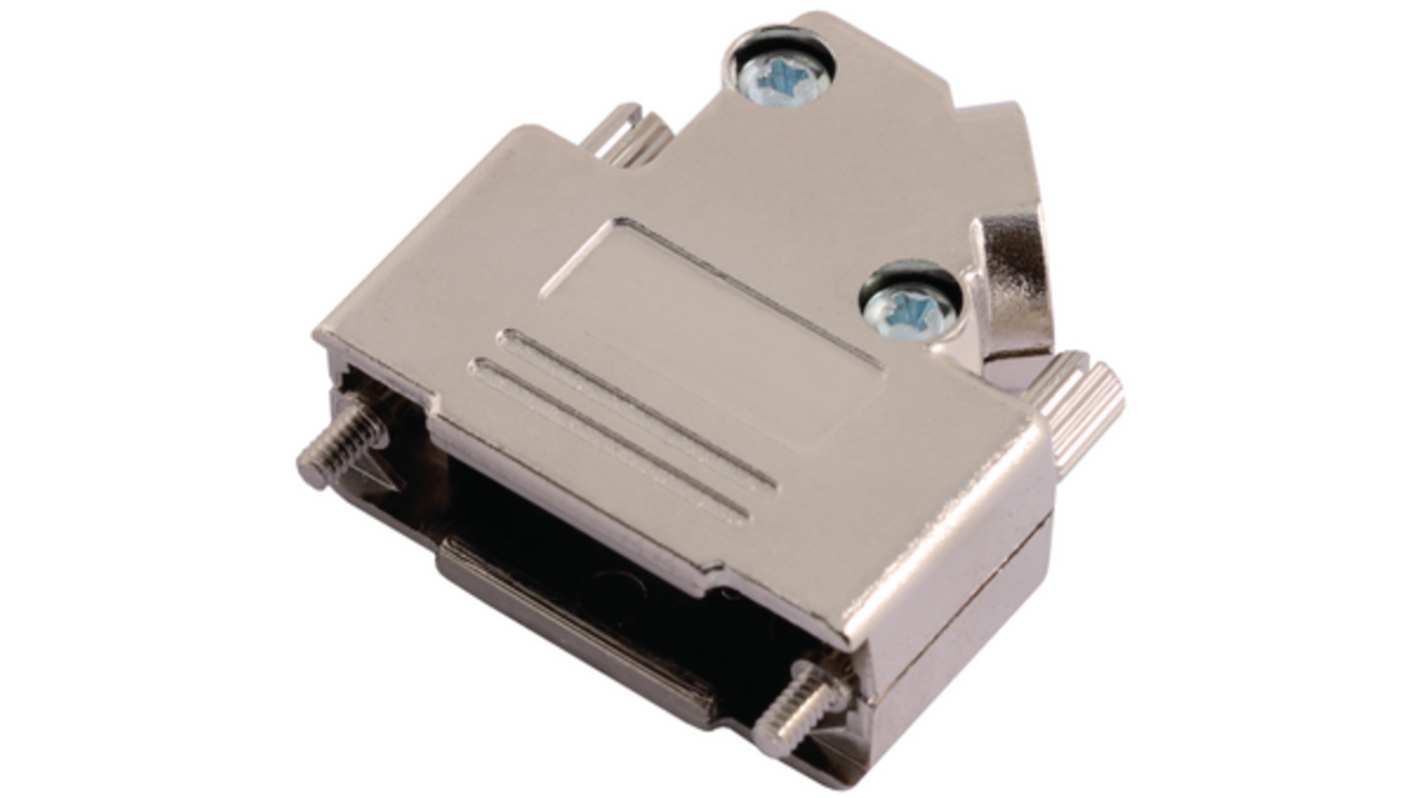 Encitech Connectors, D45PK-M Series Full Metal Hood For Use With D Sub Connector