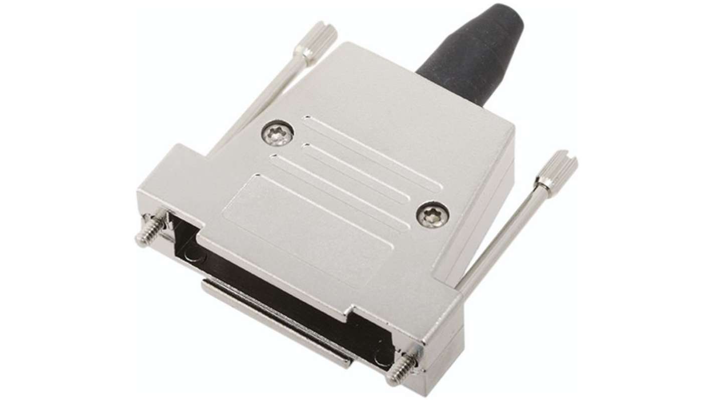 Encitech Connectors D-Sub バックシェエル 6560 シリーズ 25 極 DB, 金属, 6560-0247-33