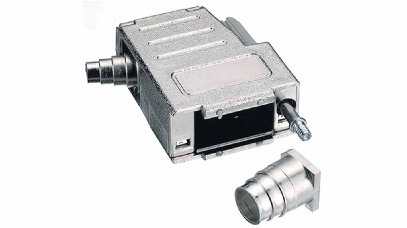 Encitech Connectors D-Sub バックシェエル 6260 シリーズ 9 極 E, ニッケル, 6260-0106-01