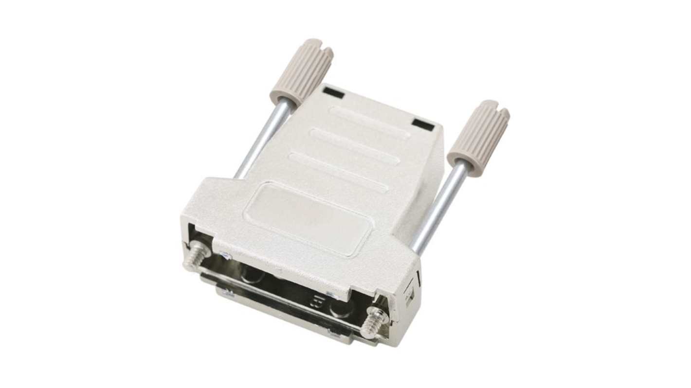 Encitech Connectors D-Sub バックシェエル 6260 シリーズ 15 極 A, 金属, 6260-0106-22