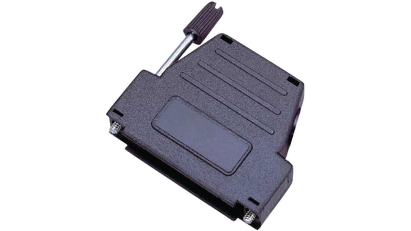 Osłona tylna D-Sub 25 -pinowe Tworzywo sztuczne Proste Encitech Connectors