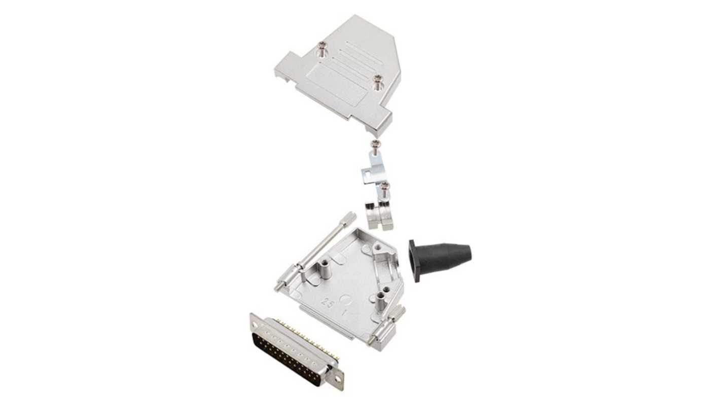Encitech Connectors, 6355 Series D Sub Hoods For Use With For Cable