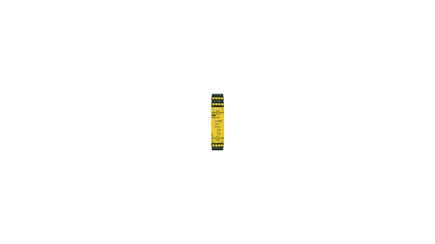 Relè di sicurezza Pilz 787303, 24V ca/cc, 1, 2 canali, 2 contatti di sicurezza