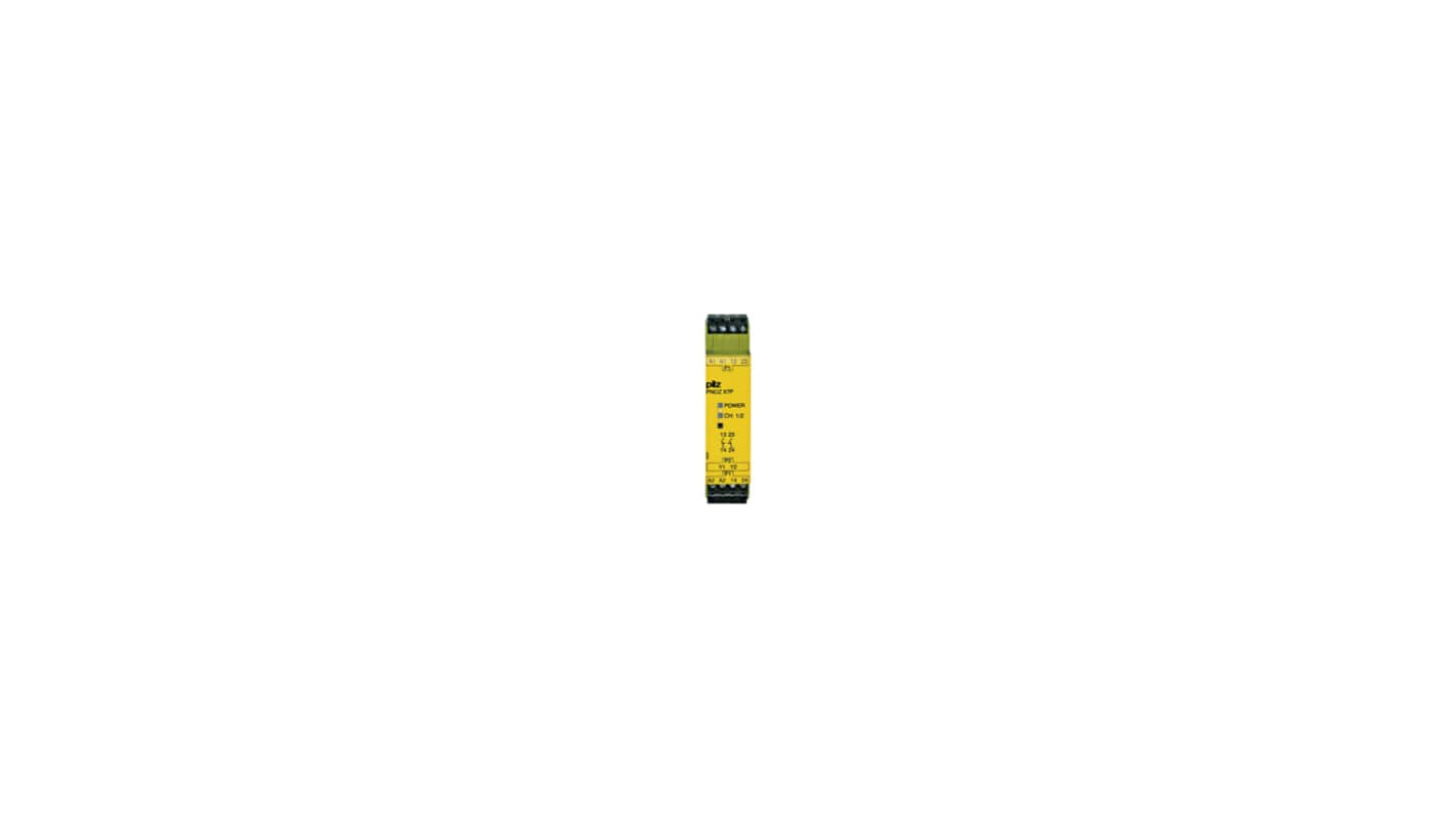 Pilz 777059 Safety Relay 24V ac/dc, Single Channel 2 Safety Contacts