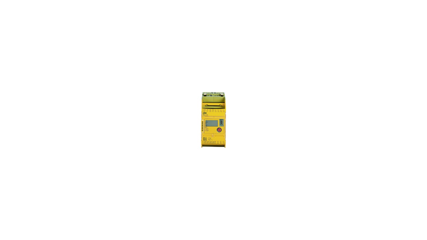 Pilz 772100 Series Safety Controller, 20 Safety Inputs, 4 Safety Outputs, 24 V dc