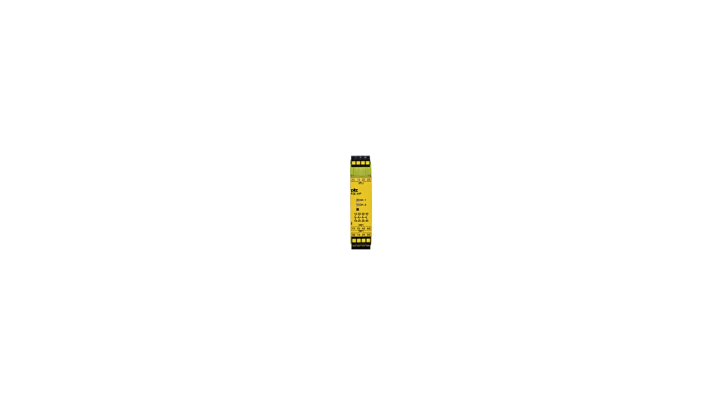 Pilz 787 Safety Relay 24V dc, Single Channel 4 Safety Contacts