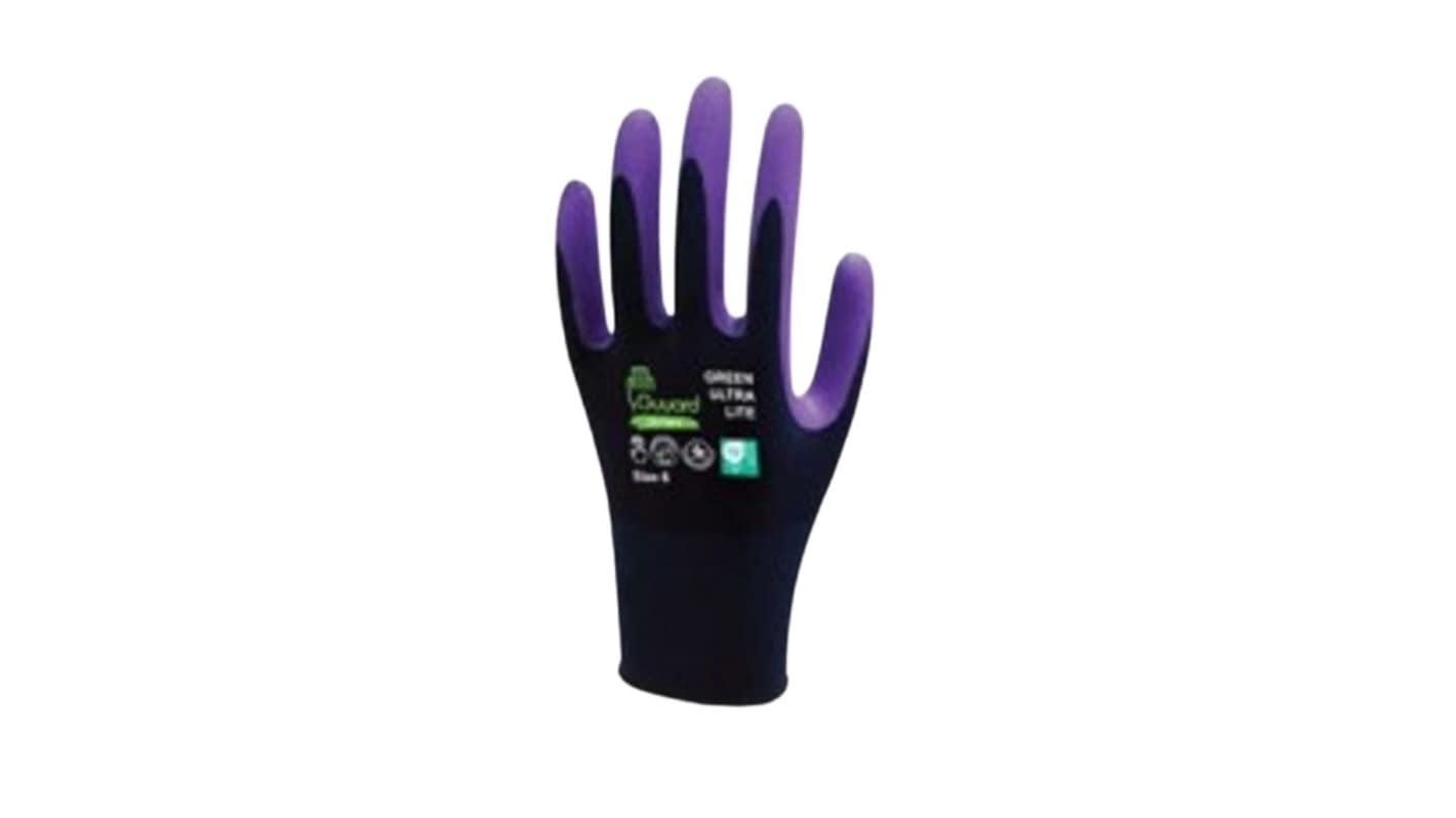 GUYARD GUYARD SAS Purple/ Black Elastane, Nylon, R-PET, Spandex Abrasion Resistant, Cut Resistant, Puncture Resistant,