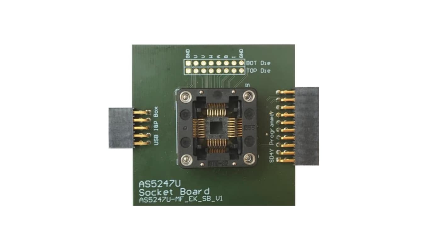 ams OSRAM AS5247U-TQ_EK_AB 评估套件, 位置传感器, AS5247U芯片, 用于AS5247U