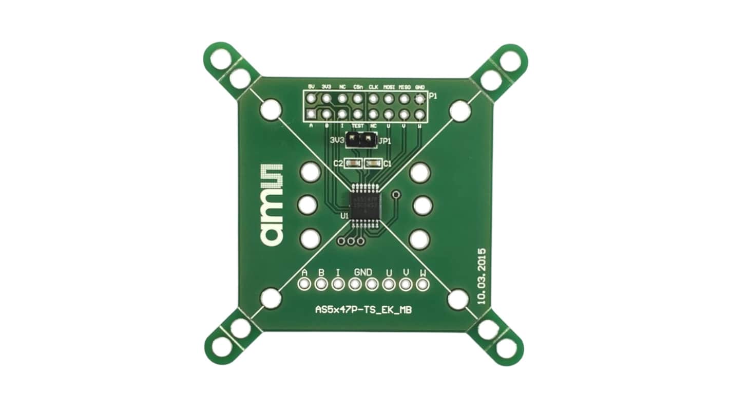 ams OSRAM 位置センサ AS5X47P-TS_EK_MBモータドライバボード AS5x47P AS5X47P-TS_EK_MB