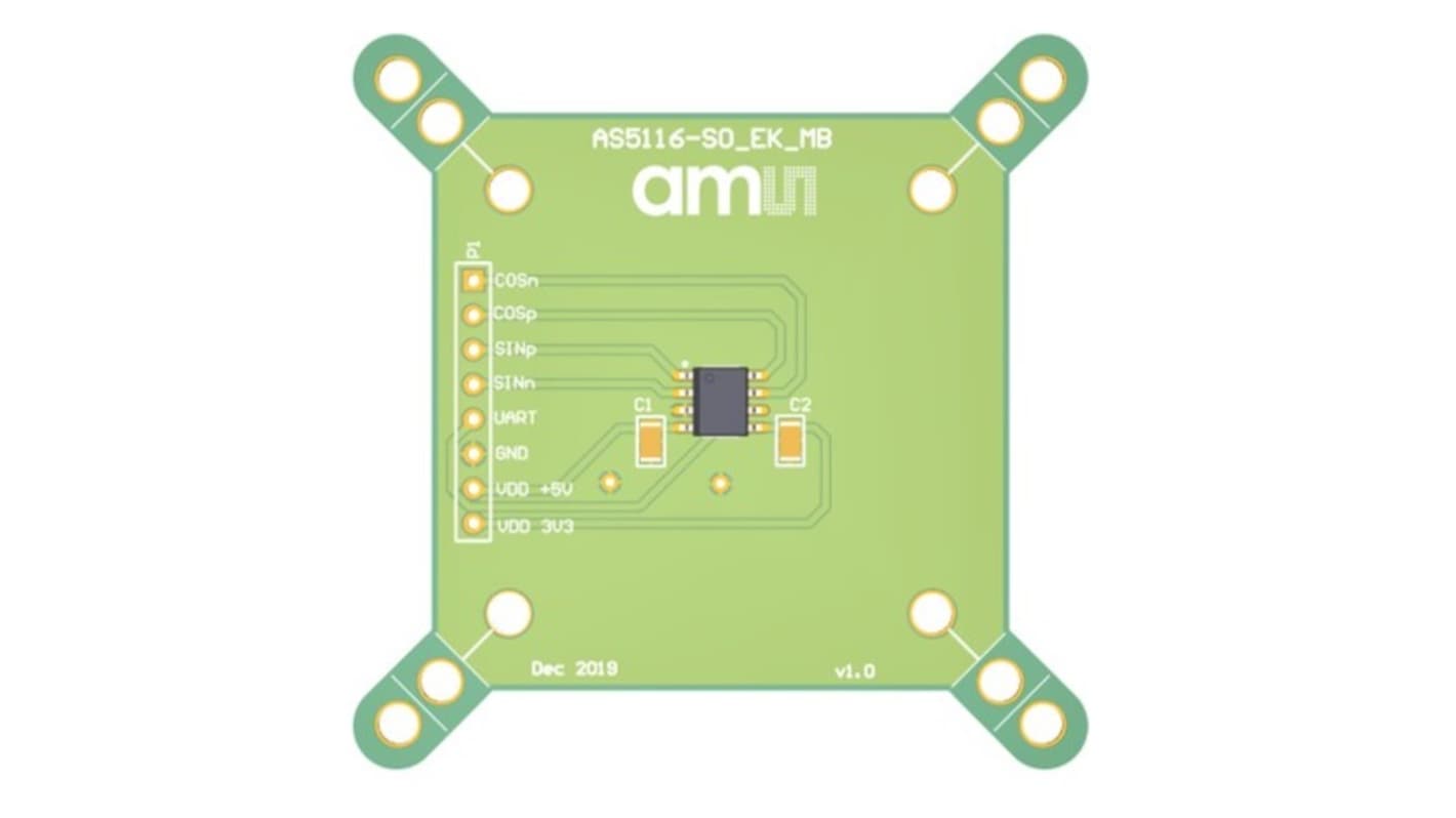 ams OSRAM AS5116-SO_EK_MB Position Sensor Motor Driver Board for AS5116 AS5116