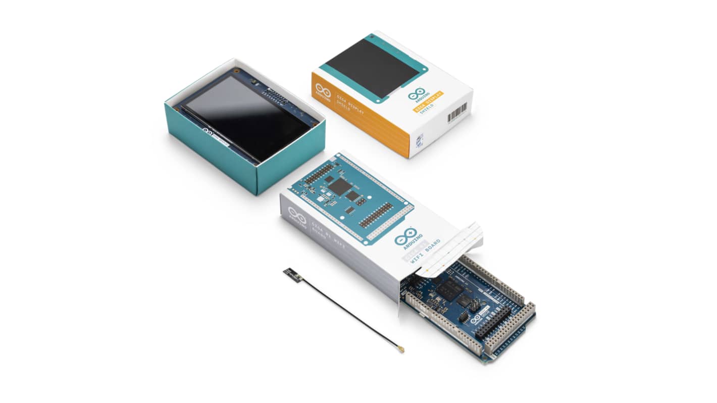 Arduino Arduino Giga R1 WiFi 和 Giga 显示器盾牌, 捆绑包, STM32H7处理器