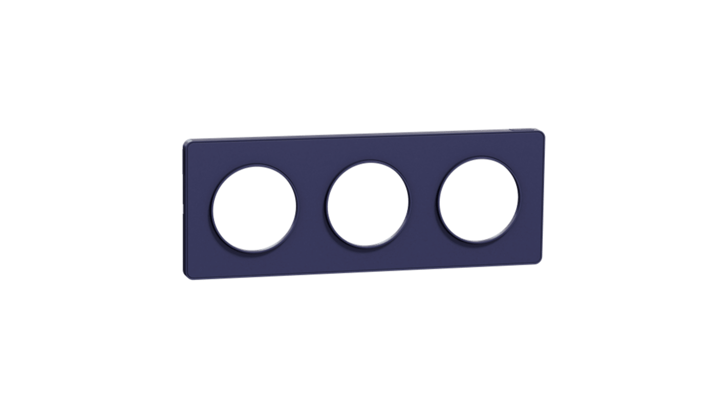 Schneider Electric Lighting Cover for use with Odace, 227mm Width,85mm Length, Clip Fixing
