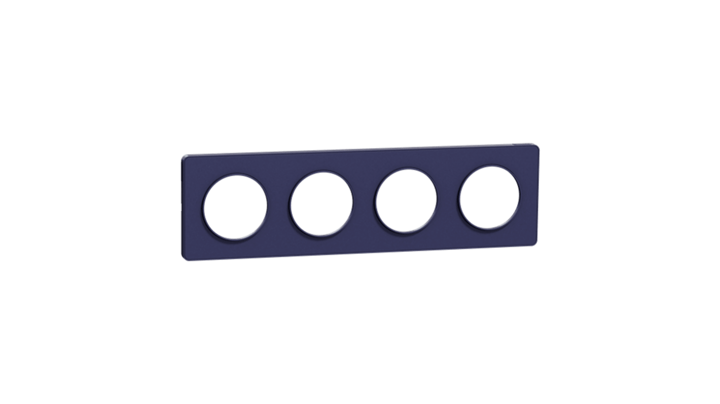 Schneider Electric Lighting Cover for use with Odace, 298mm Width,85mm Length, Clip Fixing