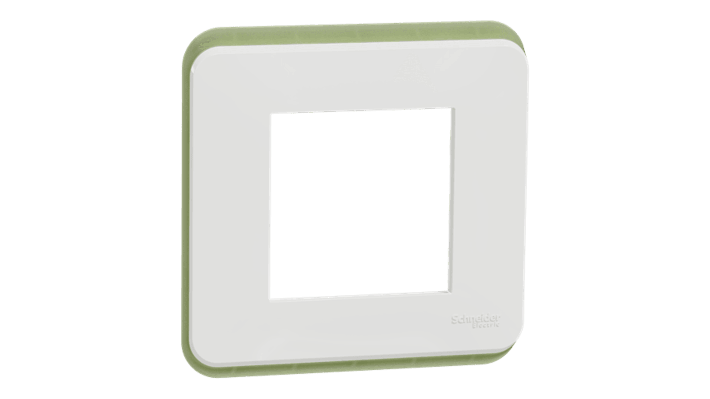 Schneider Electric 塑料面板, 白色, 接口装置, 1位, 85mm高