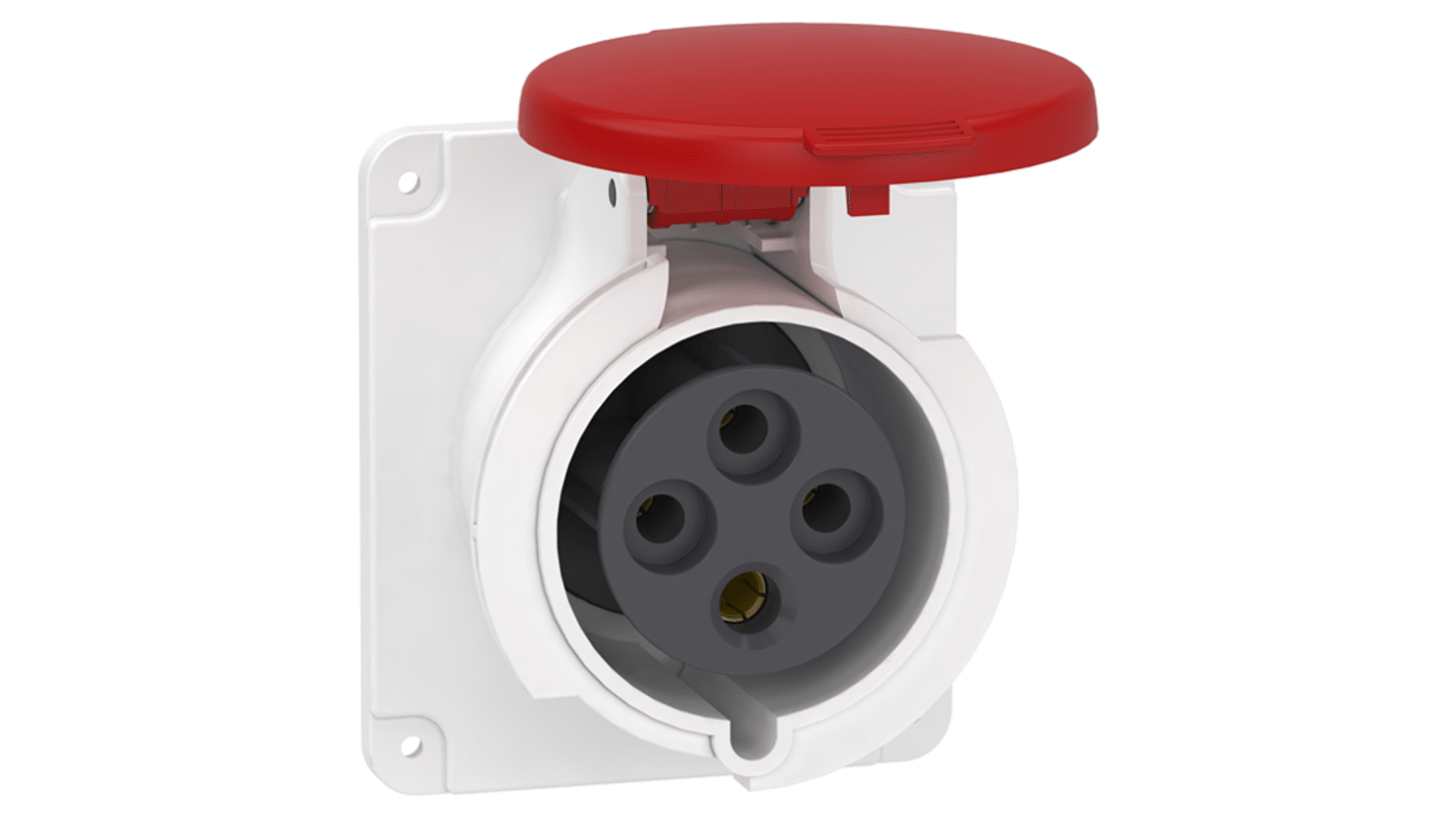 Connettore di alimentazione industriale Schneider Electric PKF32, 3P + E, 32A, Montaggio a pannello