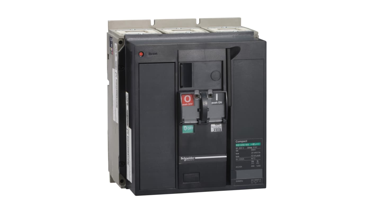 Schneider Electric Fuse Switch Disconnector, 3 Pole, 1250A Max Current