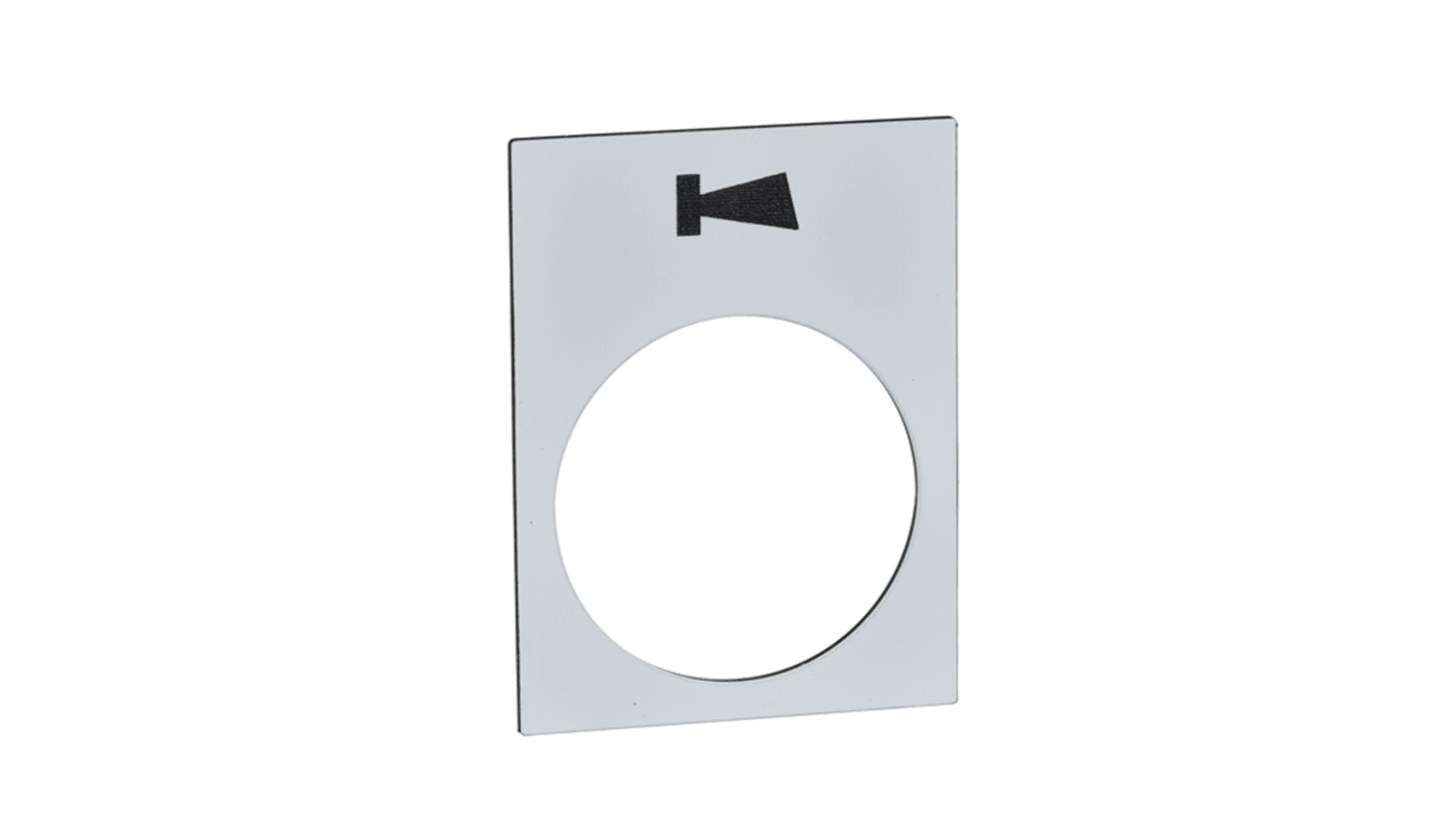 Schneider Electric White XACB Control Station Enclosure - 1 Hole 22mm Diameter