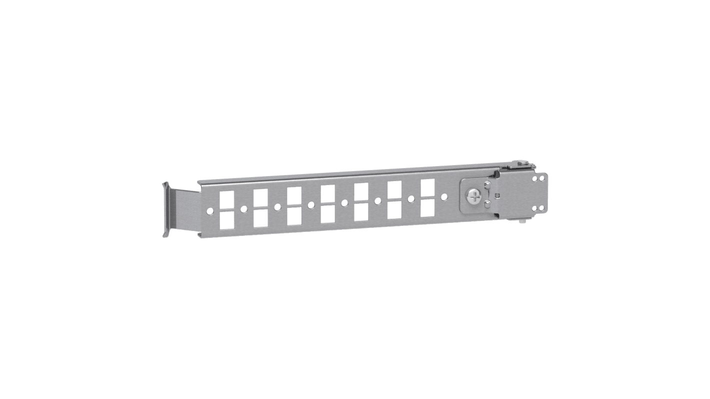 Schneider Electric 钢安装导轨 机柜配件, 用于小组讨论, 400mm, PanelSet系列