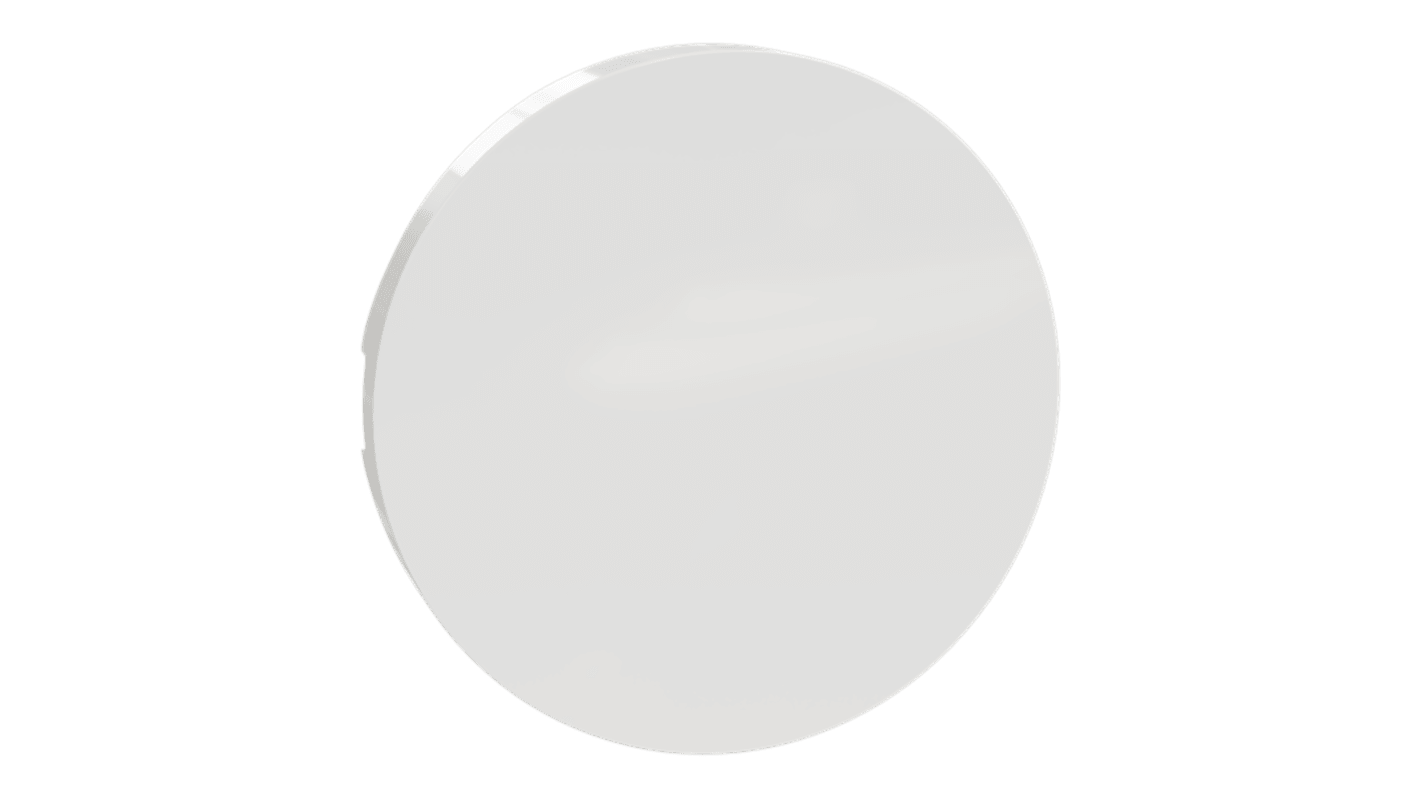 Schneider Electric White Push Button Cap for Use with Switch And Push-Button, 51 x 8.5mm