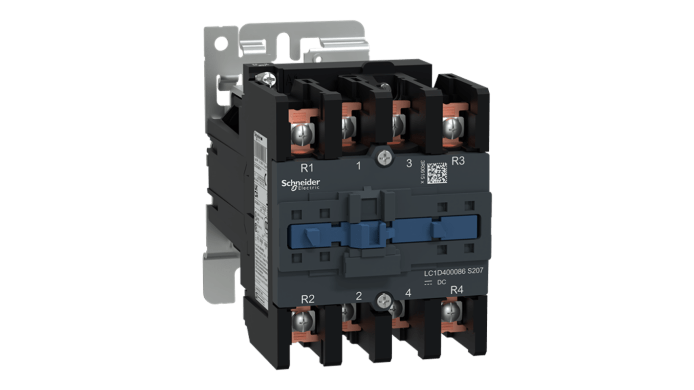 Stycznik 440 V Schneider Electric styki: 4 4 W 60 A 2NC/2NO LC1D400086BWS207