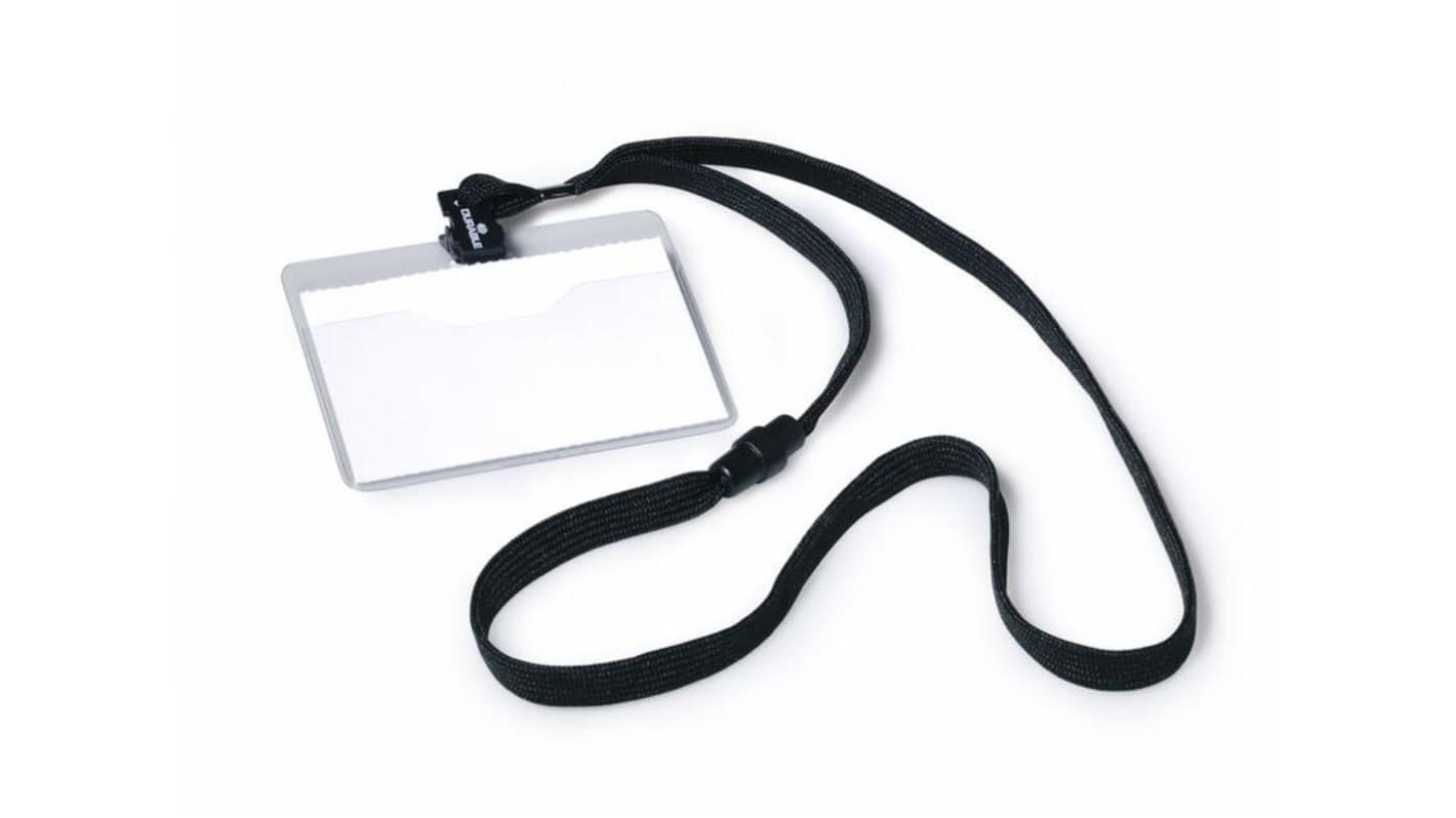 Znak imienny Czarny Durable