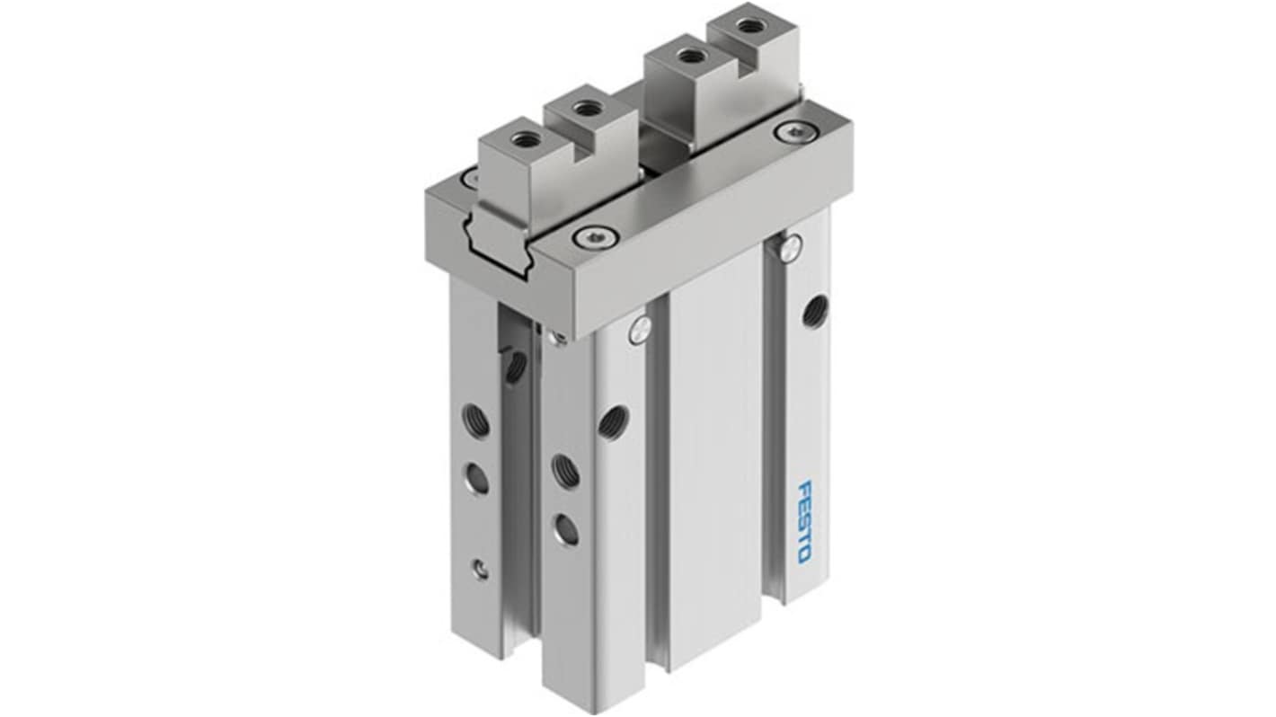 Festo 2 Finger Double Action Pneumatic Gripper, DHPC-16-A-B-2, Parallel Gripping Type
