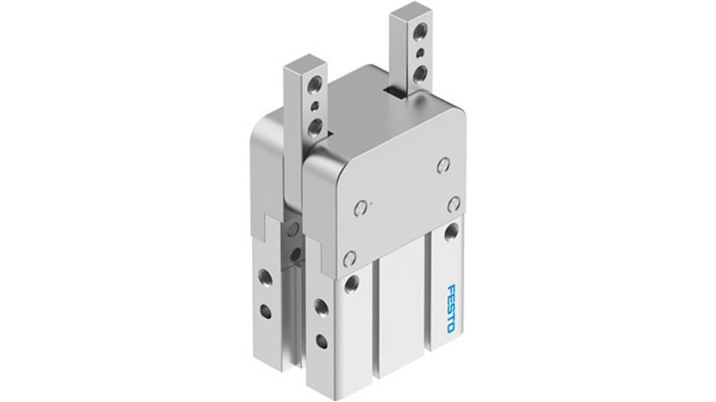 Festo DHWC-32-A Pneumatikgreifer, Zweifach-Ausführung, 2 Greifarme, Winkel, 8 bar max.