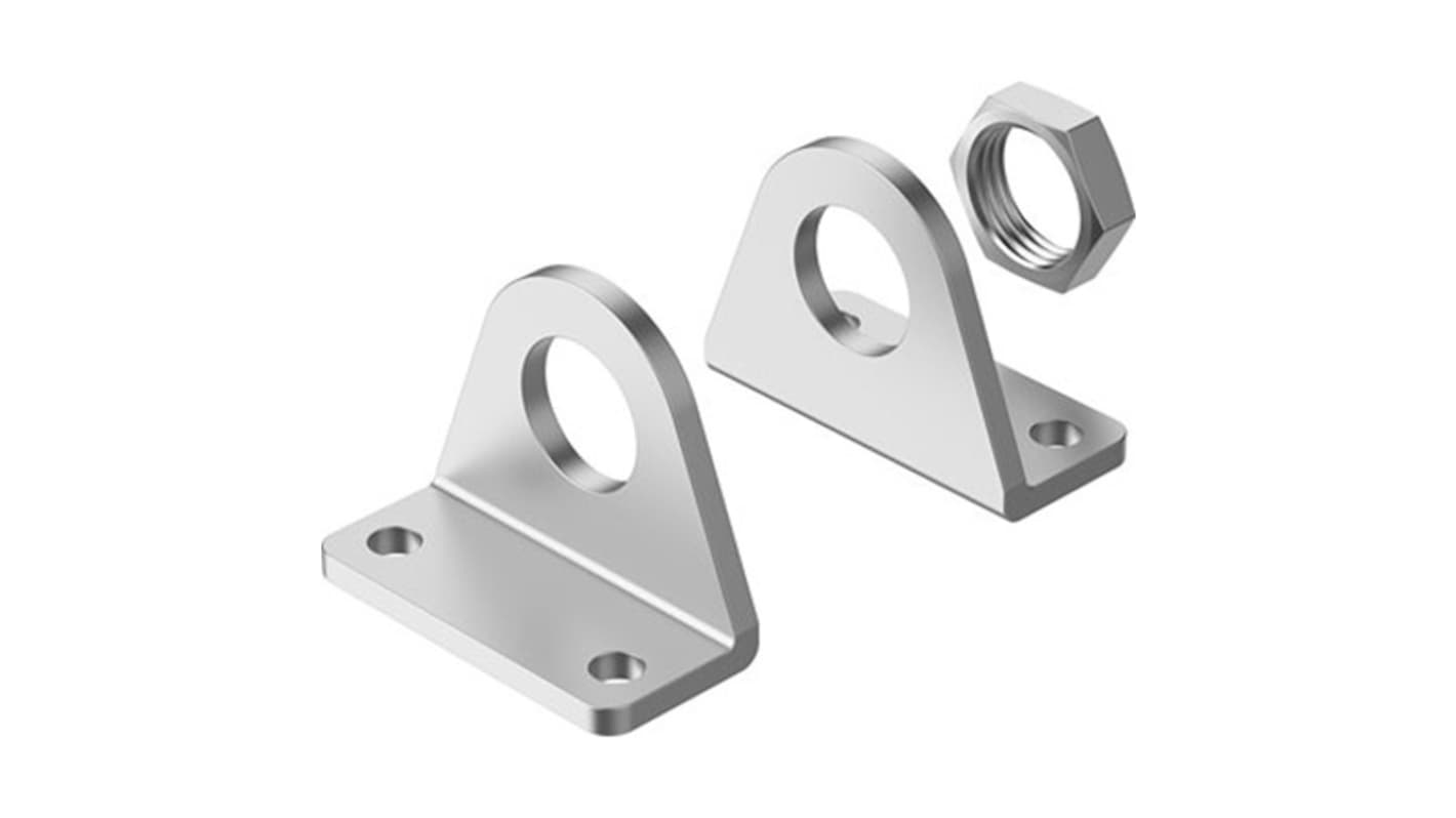 Festo Mounting Bracket HBN-S-20/25X2-F1A, For Use With Pneumatic Cylinder & Actuator