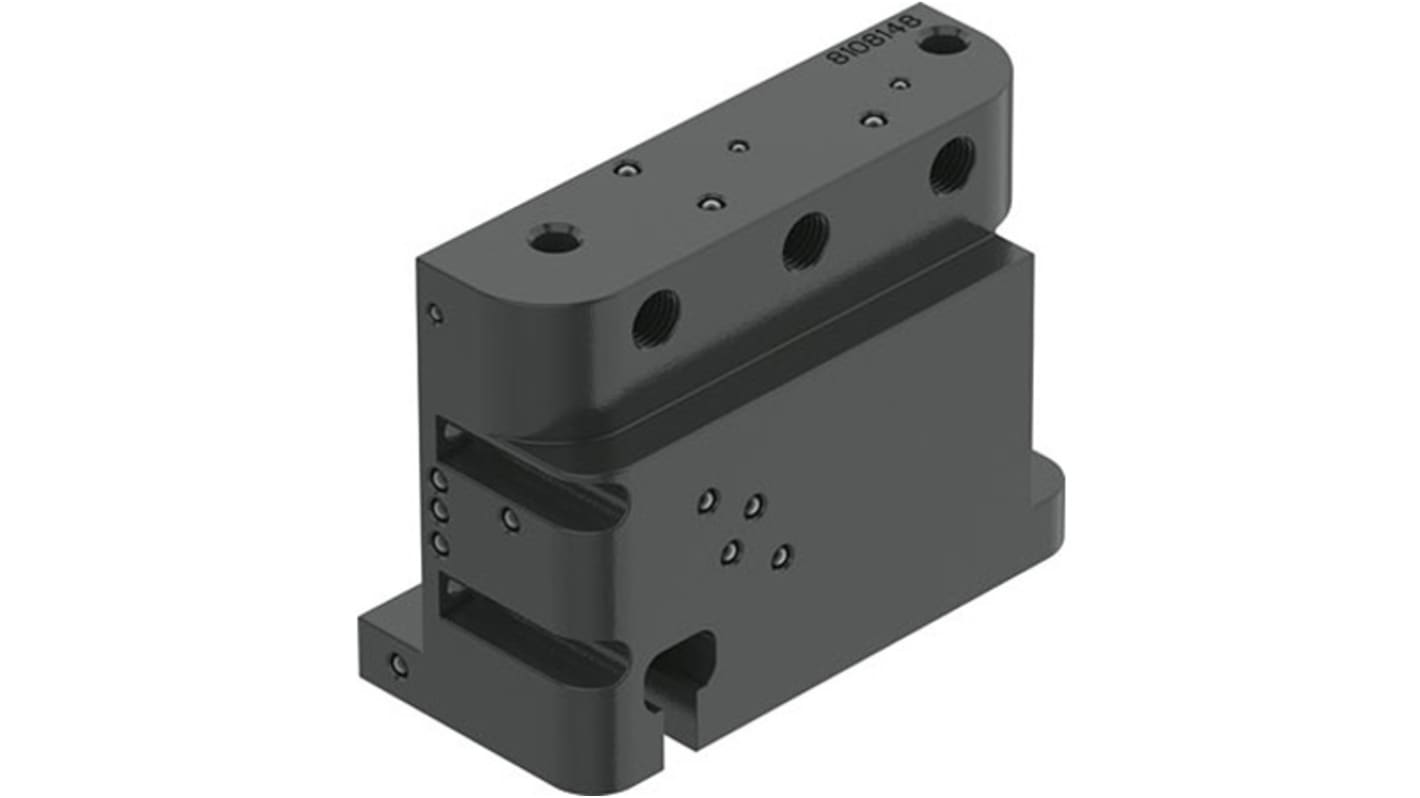 Festo 油路块 Manifold 块, NPT 1/4接口, 铝主体, CAPS系列