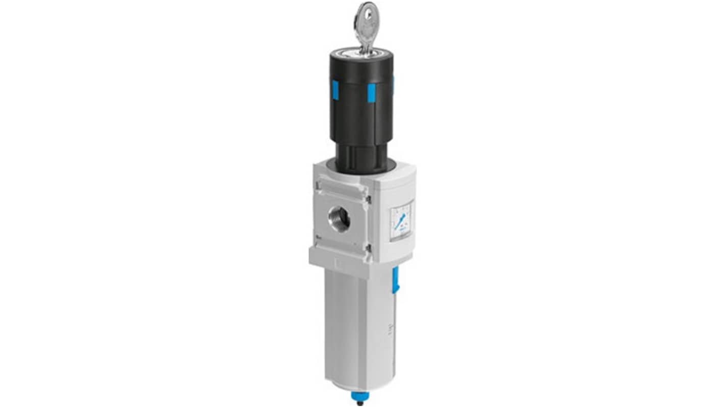 Festo MS6 Filter Regulator, 40μm, G 3/8, Manual, 20 bar, MS6-LFR-3/8-D7-E-R-M-E11
