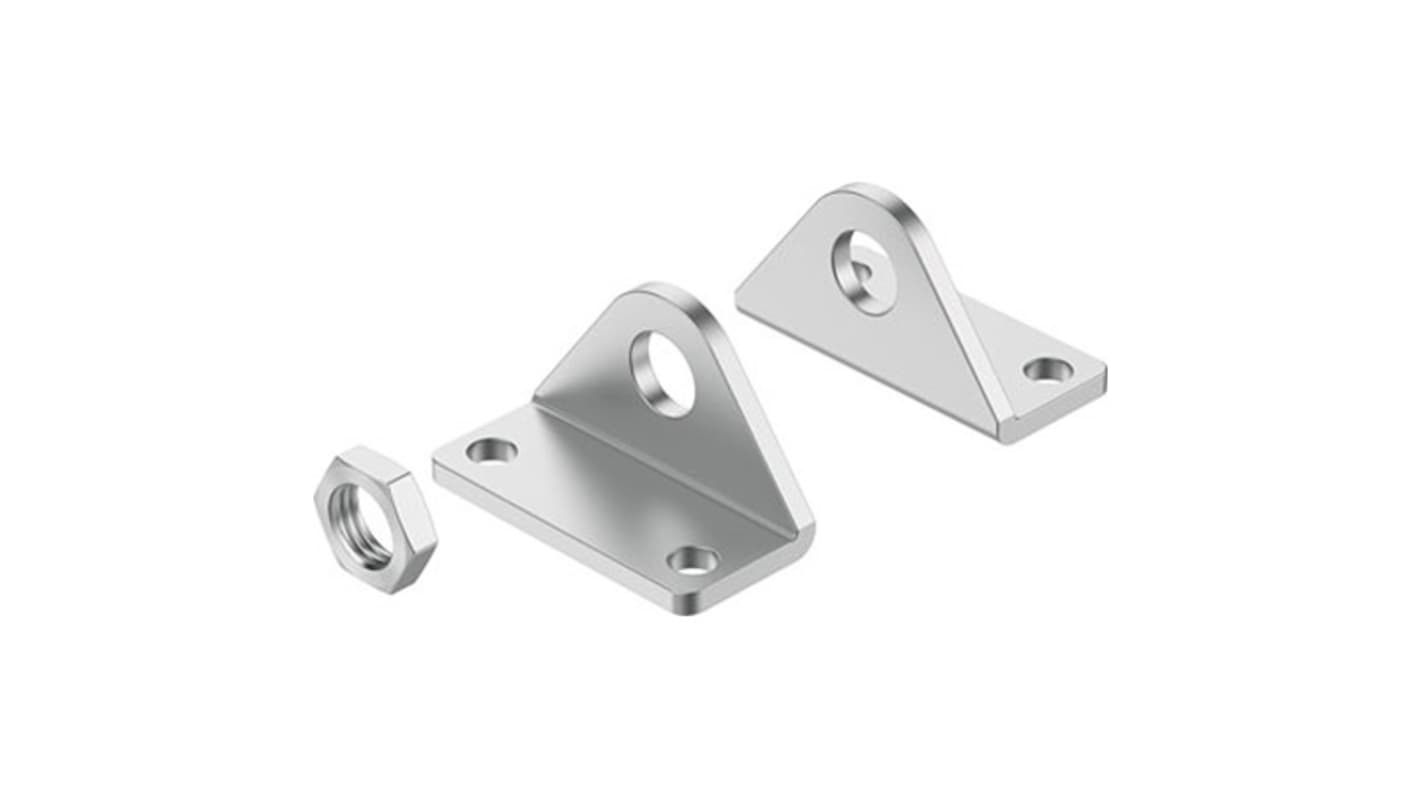 Festo Mounting Bracket HBN-S-12/16X2, For Use With Pneumatic Cylinder & Actuator
