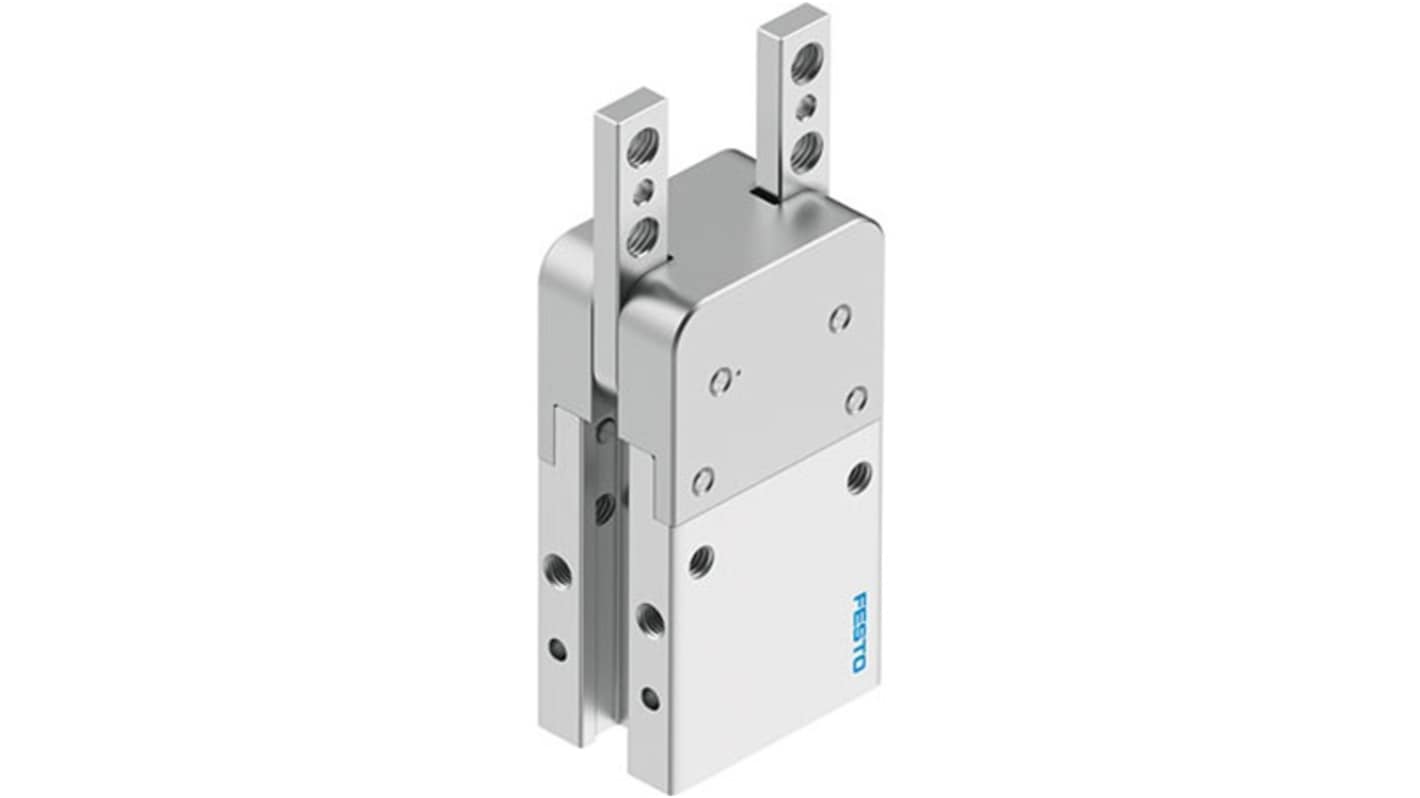 Festo 2 Finger Double Action Pneumatic Gripper, DHWC-10-A, Angle Gripping Type