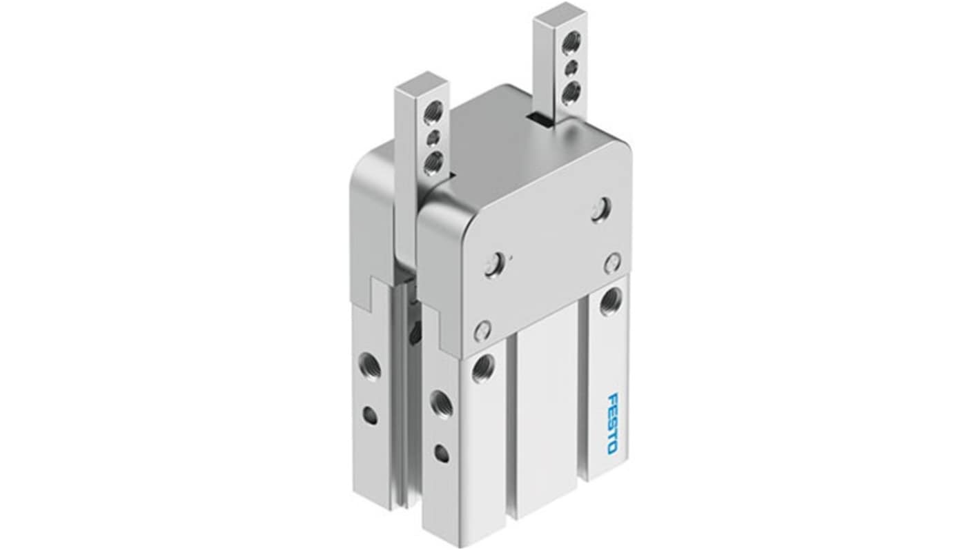 Festo DHWC-25-A Pneumatikgreifer, Zweifach-Ausführung, 2 Greifarme, Winkel, 8 bar max.