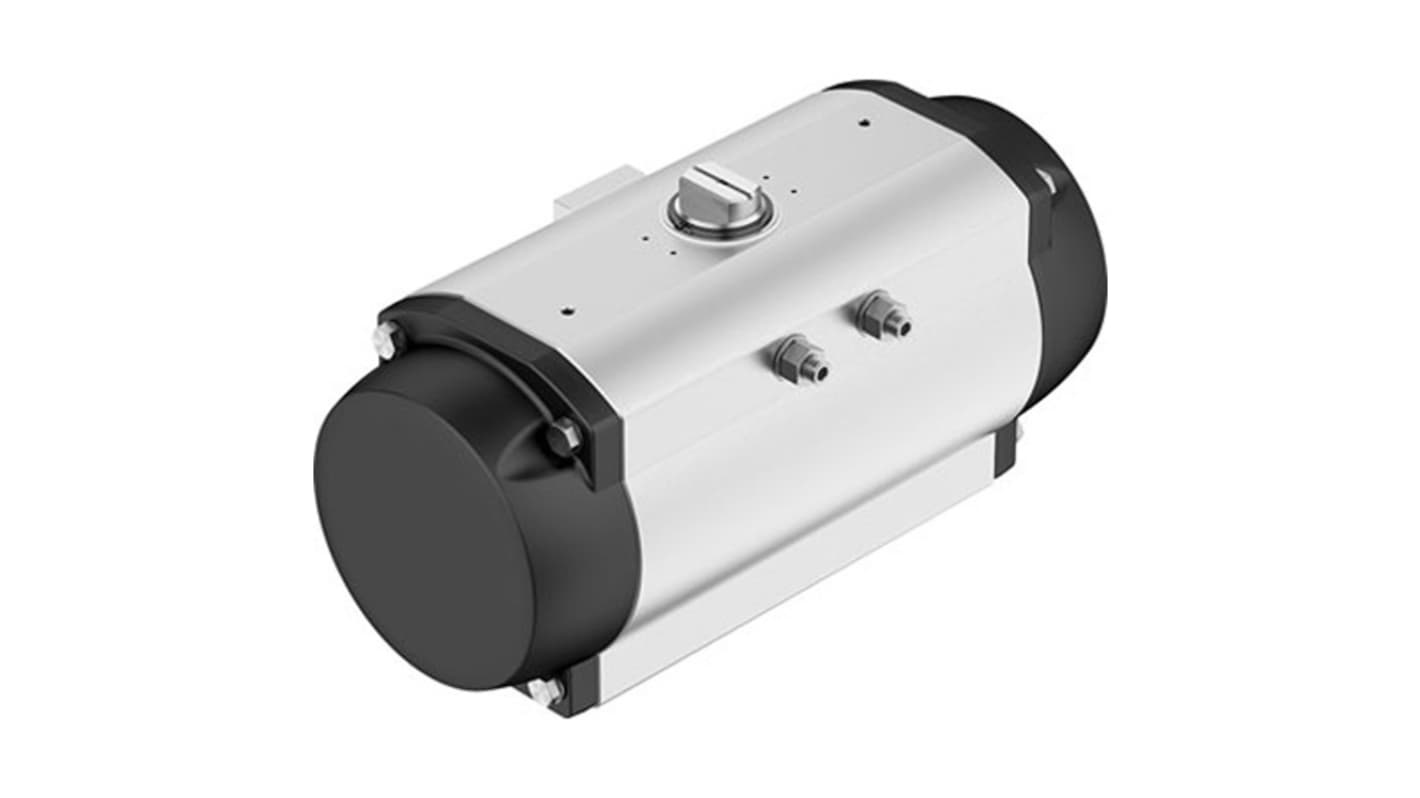 Festo DFPD Series 8 bar Single Action Pneumatic Rotary Actuator, 90° Rotary Angle