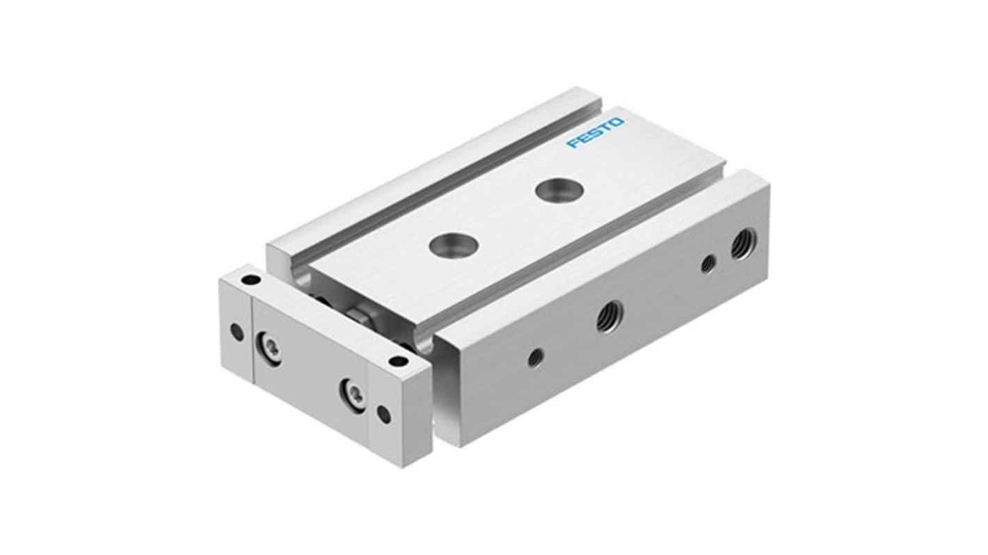 Festo Pneumatic Guided Cylinder - DGTZ-GF-6-20-P-A, 6mm Bore, 20mm Stroke, DGTZ Series, Double Acting