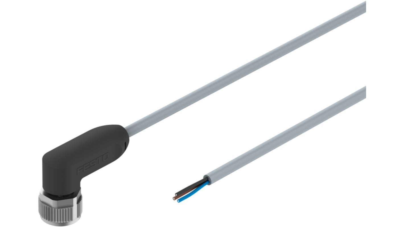 Kabel do siłownika/czujnika ze złączem Złącze M12 liczba rdzeni 5 długość 5m Rodzaj A Męskie