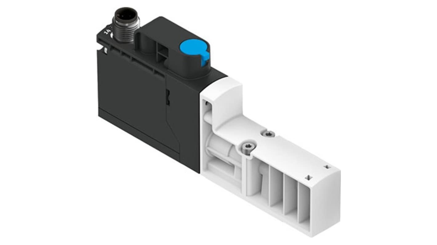 Festo Two Directional Flow Pneumatic Solenoid Valve - Electrical G 1/8 VSVA Series 24V