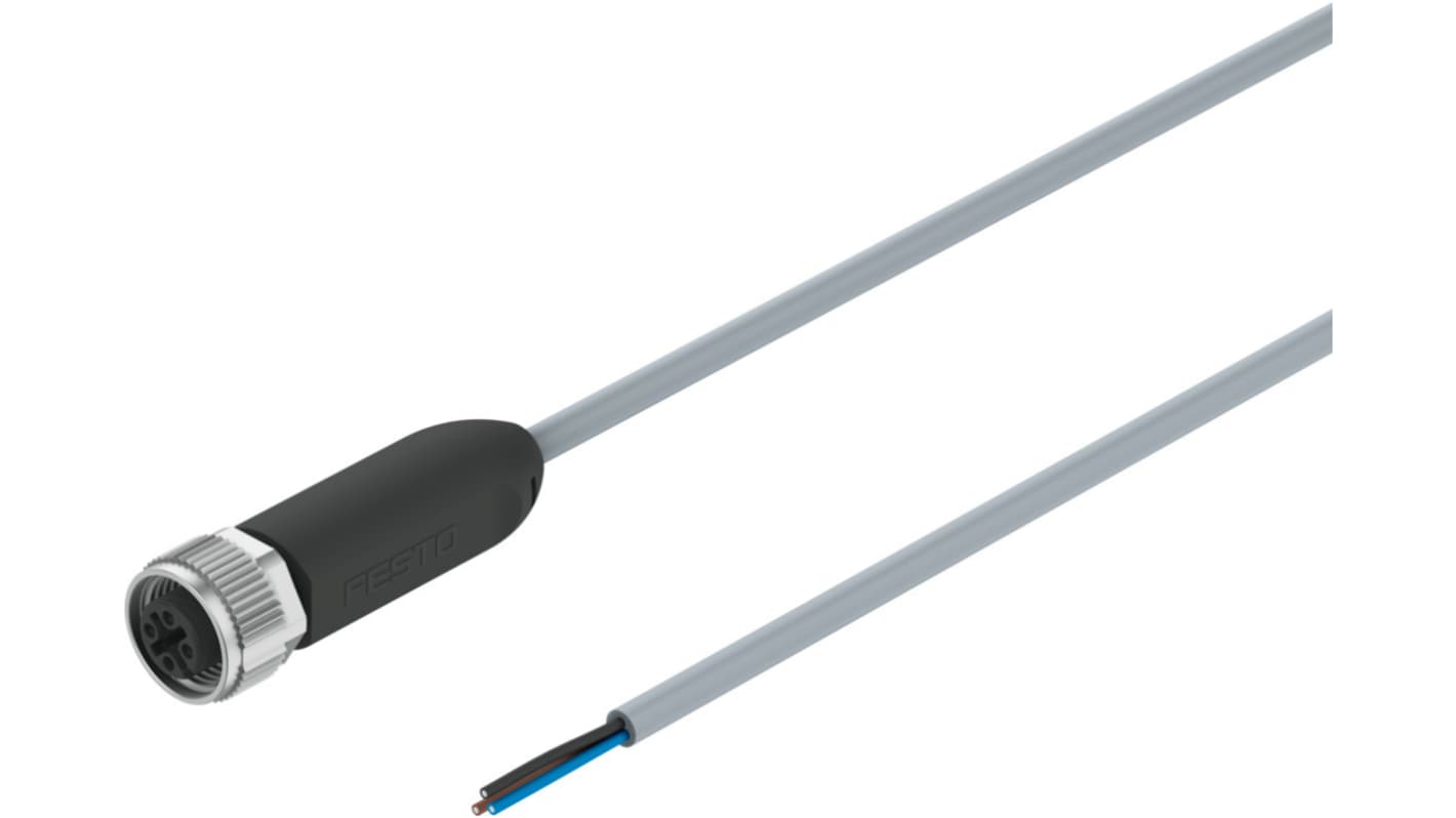 Kabel do siłownika/czujnika ze złączem Złącze M12 liczba rdzeni 5 długość 1m Rodzaj A Męskie