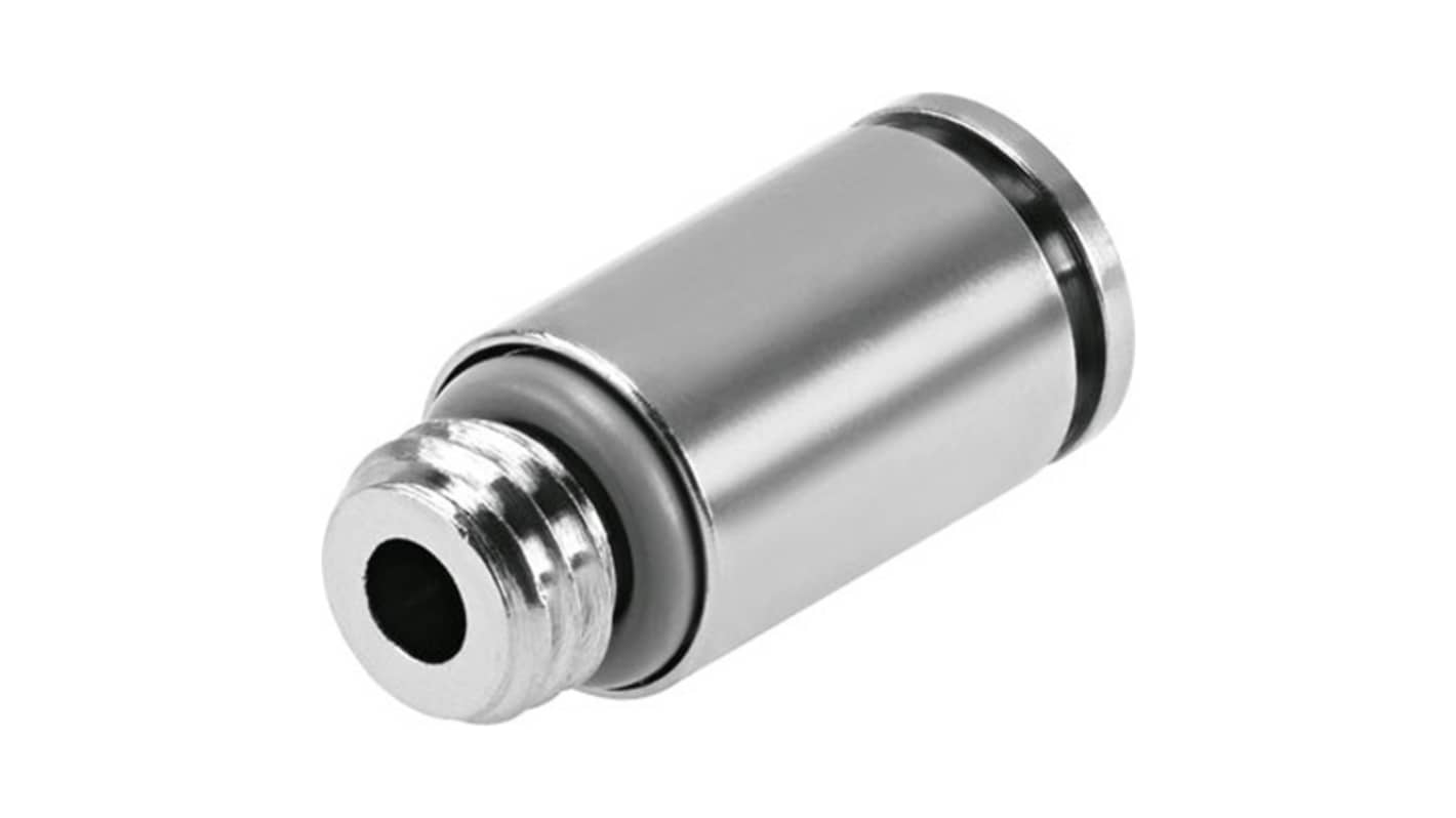 Festo NPQH-DK NPQH-DK-M5-Q6-P10 M5 x 6-mm-Steckanschluss Steckfitting, Mit Gewinde, M5