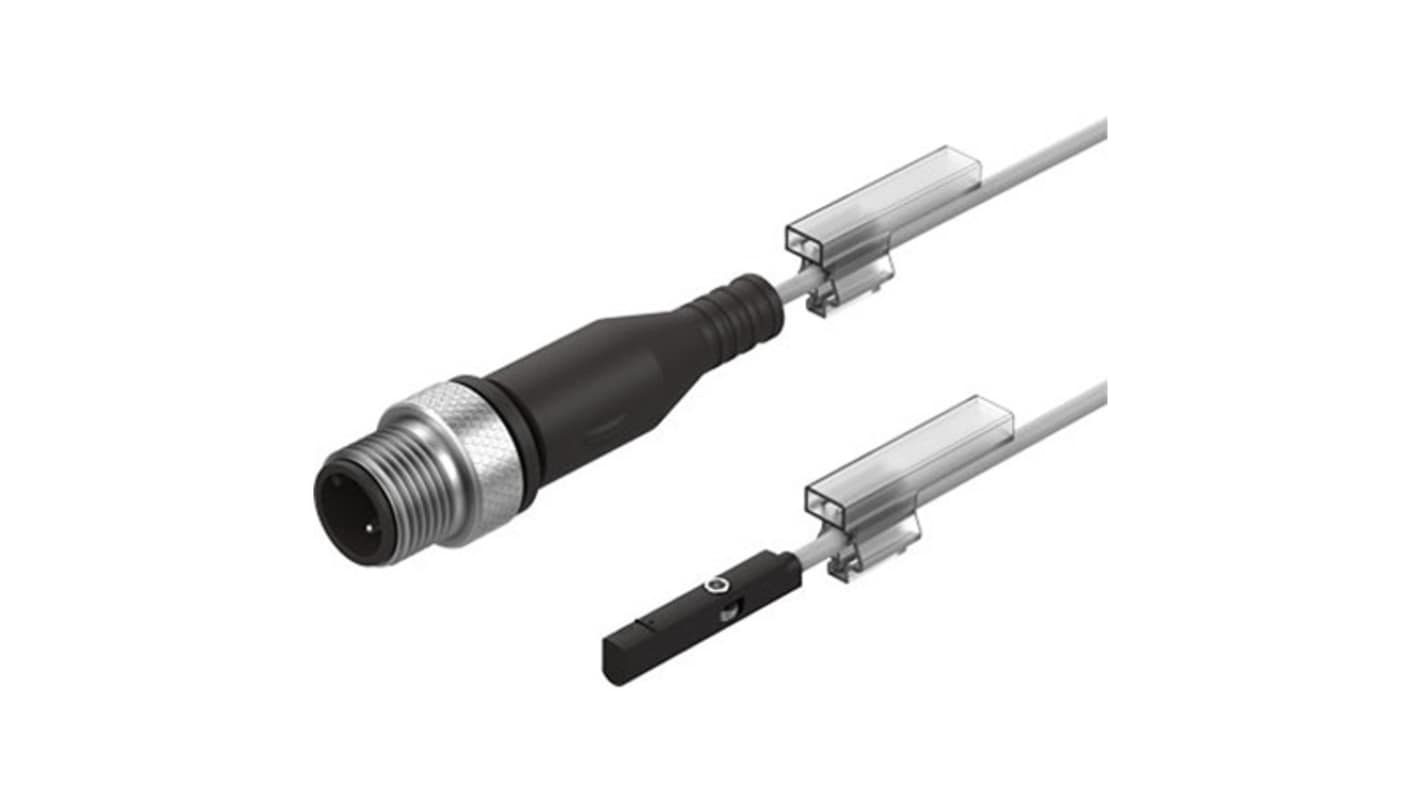 Festo 接近传感器, 5 → 30V 直流电源, IP65, IP68, SMT系列, 3-L-M12, SMT-10M-PS-24V-E-0