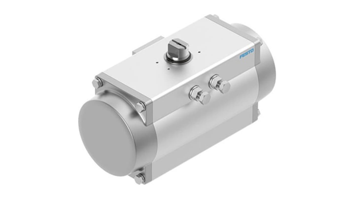 Festo DFPD Series 8 bar Single Action Pneumatic Rotary Actuator, 90° Rotary Angle