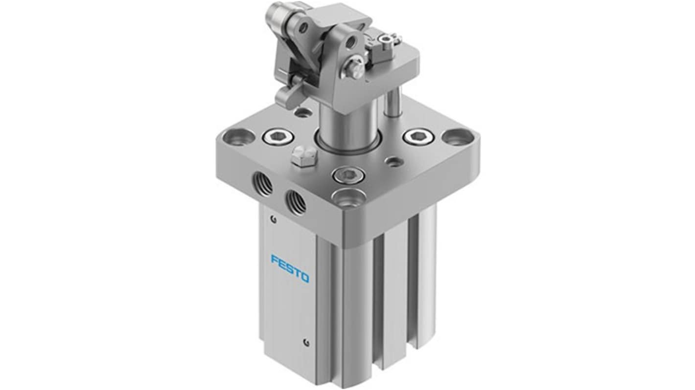 Festo 双作用微型气缸, 20mm行程, 32mm孔径, G 1/8接口, DFST系列